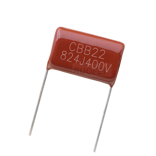 RUOFEI Metallized Film Capacitors CBB21/CBB22 0.82uF, 824J400V, Lead Pitch 15mm and 20mm
